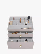 Stackers Super Size 2 Drawer Make Up Storage Box