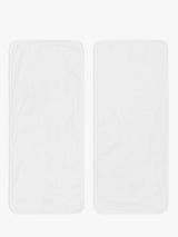 John Lewis ANYDAY White Baby Changing Mat Liners Pack of 2