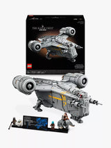 Ultimate Collector Series Star Wars Razor Crest Building Set with 6187 Pieces and Minifigures