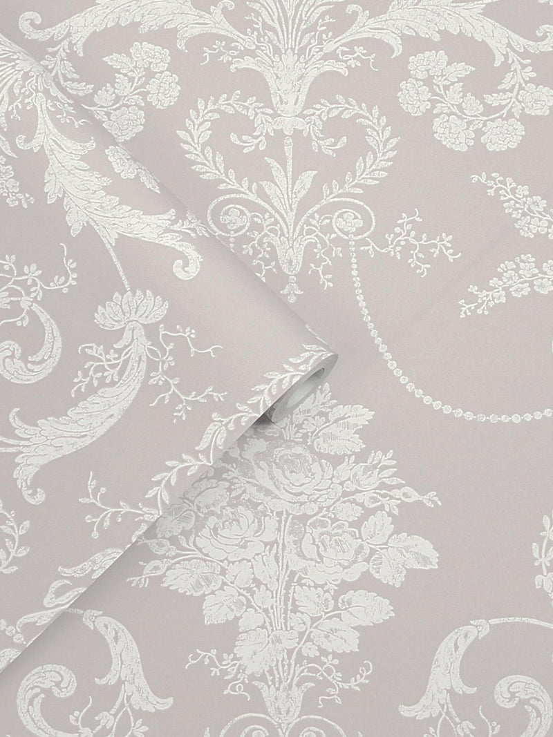 Laura Ashley Josette damask design wallpaper, UK version