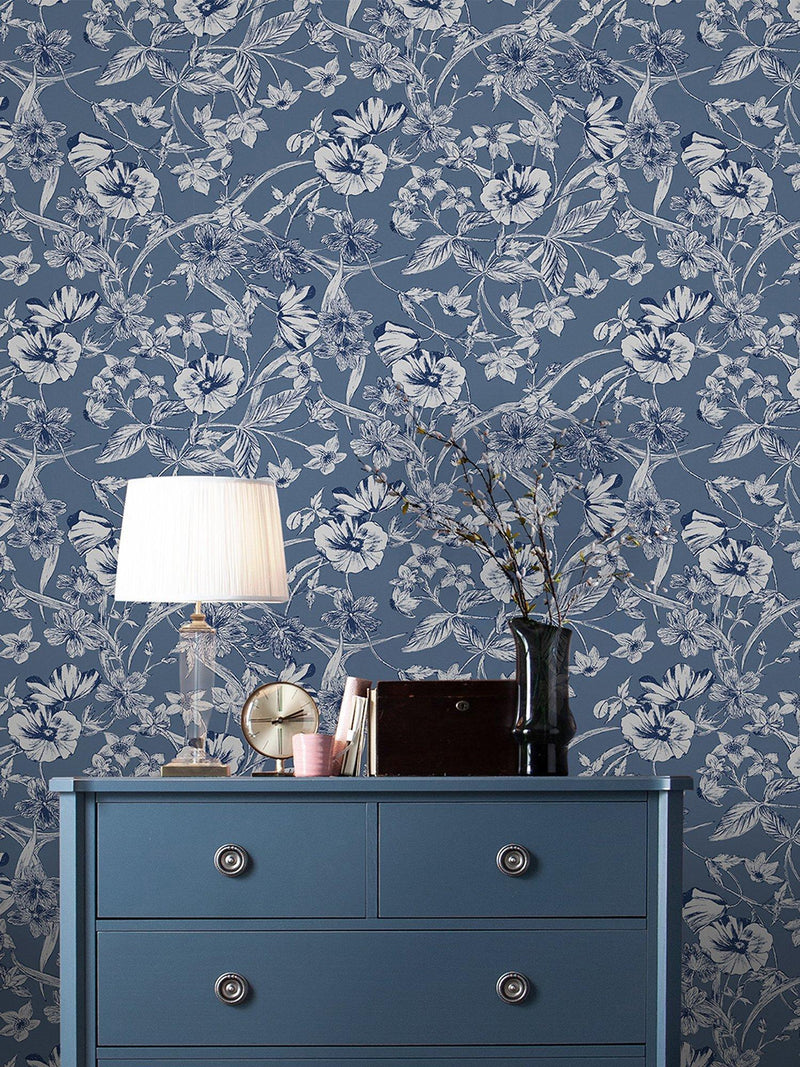 Laura Ashley Summerhill wallpaper, UK version