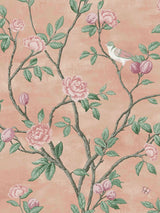 Laura Ashley Eglantine Wallpaper Rose Design Interior
