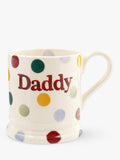 Emma Bridgewater Daddy Polka Dot mug 300ml - British product