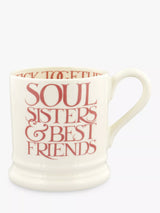 Emma Bridgewater Pink Toast Soul Sisters & Best Friends Mug 300ml