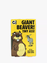 Giant Beaver Tiny Ass Boasting Card Party Game