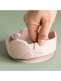 Done by Deer Wally Stick & Stay baby feeding bowl and spoon set - British product