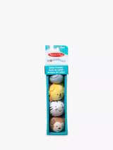 Soft Rollable Safari Animal Toy Set for Hand-Eye Coordination