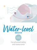 Angelcare Soft Touch Bath Support Pink/White - British product