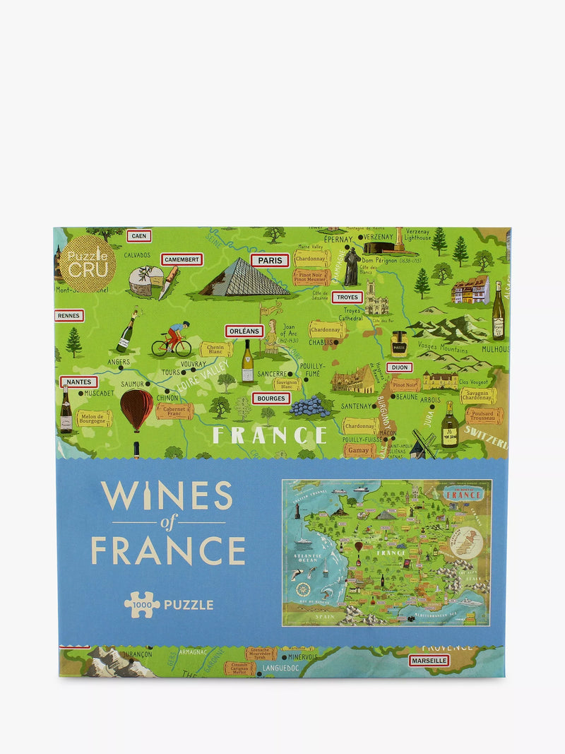 Professor Puzzle France wine puzzle 1000 pieces, imported from the UK