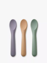 Silicone Feeding Spoons for Babies, Pack of 3