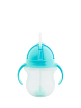 Munchkin Tip and Sip Weighted Straw Trainer Cup Toddler Cup 207ml