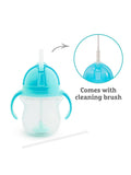 Munchkin weighted straw trainer cup 207ml, imported from the UK