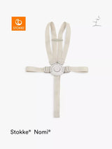 Stokke Nomi Adjustable Highchair Harness Natural White