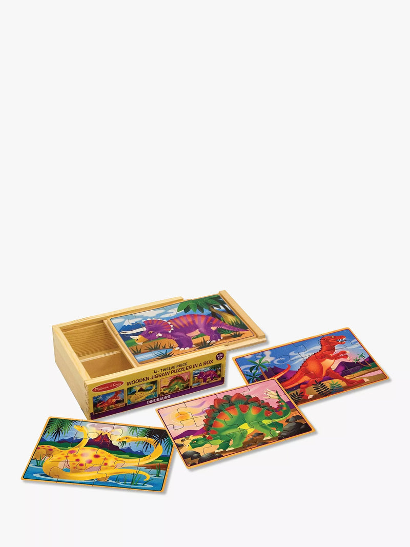 Melissa & Doug dinosaur jigsaw puzzles set, imported from the UK
