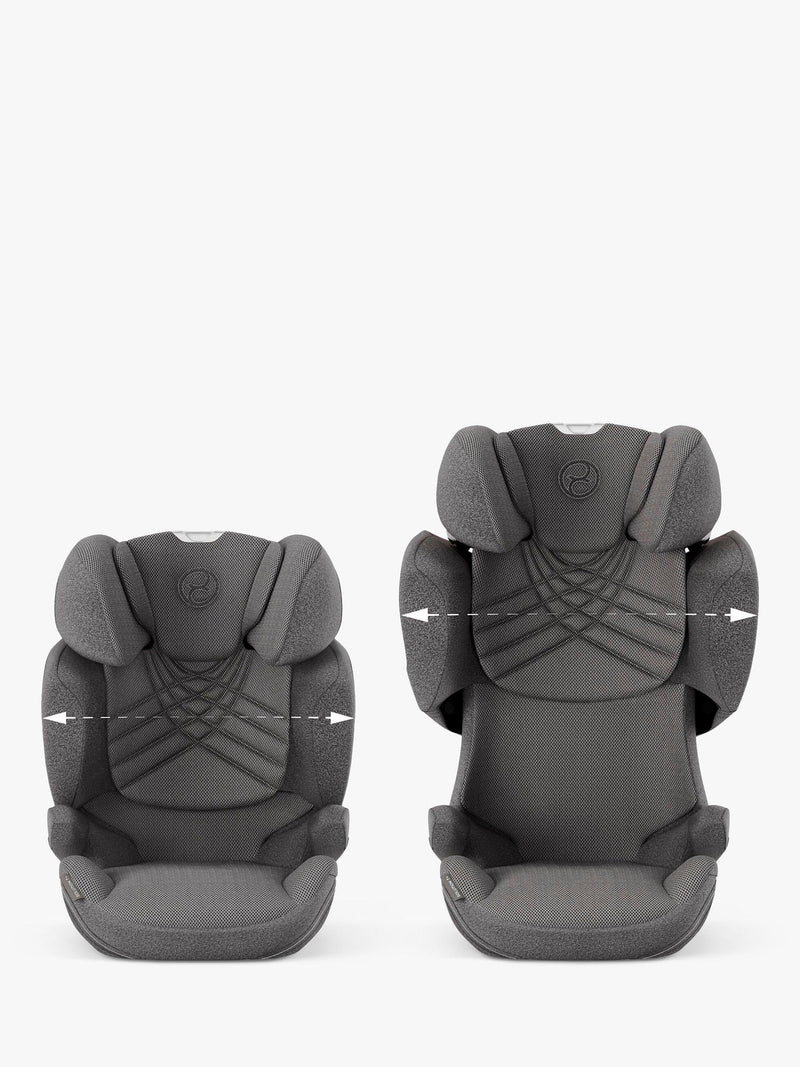 Cybex Solution T i-Fix Plus R129 Car Seat Mirage Grey - British product