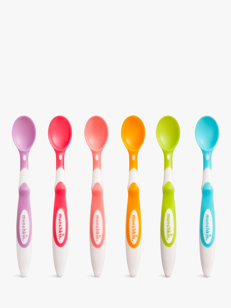 Munchkin Soft Tip Infant Spoons set of 6, imported from the UK