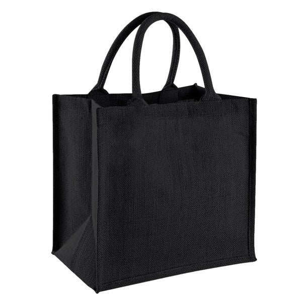 Westford Mill Jute Mini Gift Bag (6 Litres) (Pack Of 2) GOODS Superdrug Black/Black