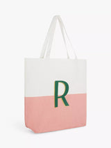 John Lewis Alphabet Cotton Tote Bag Large 44cm Width