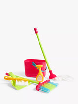 Kids Cleaning Playset with Broom, Dustpan, Mop and Bucket
