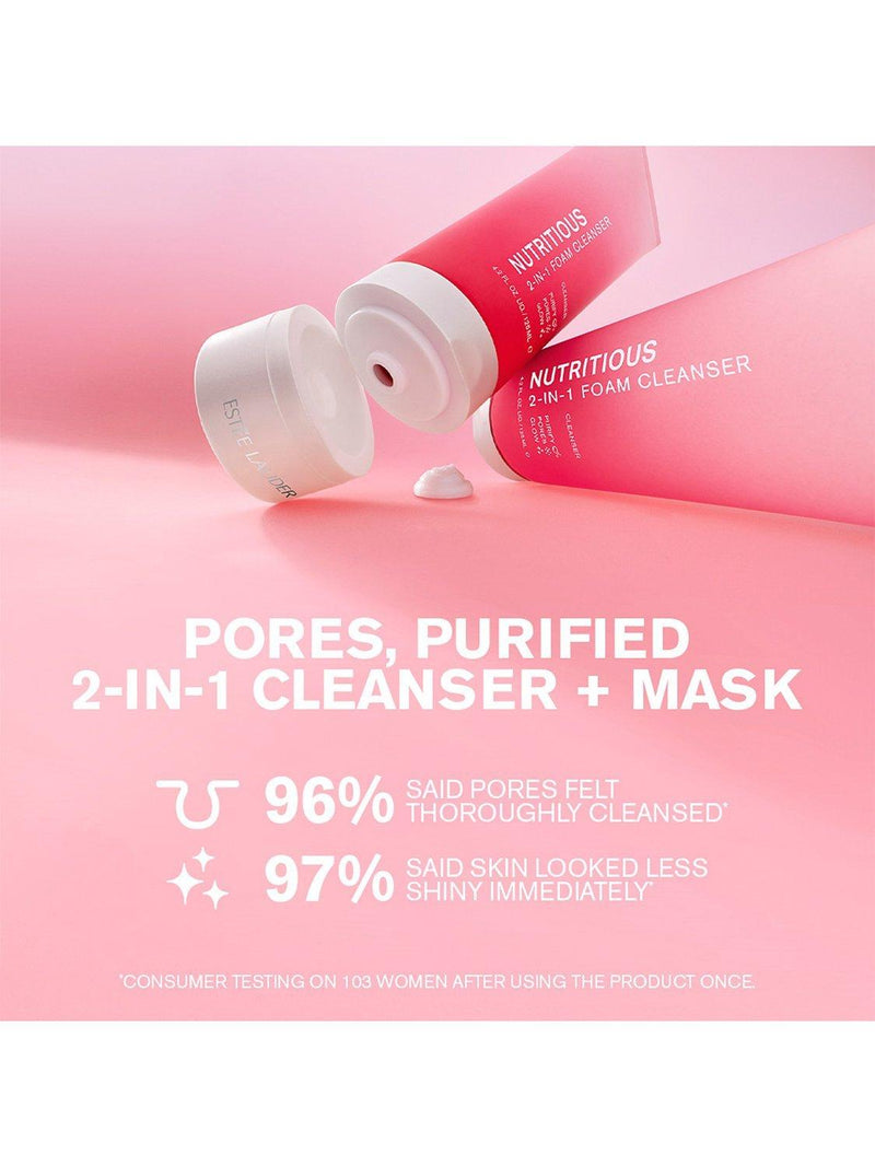 Estée Lauder Nutritious 2-in-1 Foam Cleanser 125ml - British product