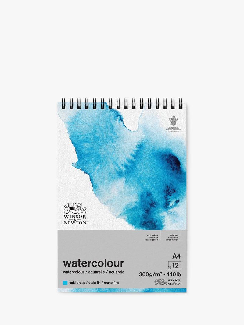 Winsor & Newton watercolour A4 pad (British brand)