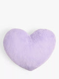 John Lewis Faux Fur Heart Cushion, UK version