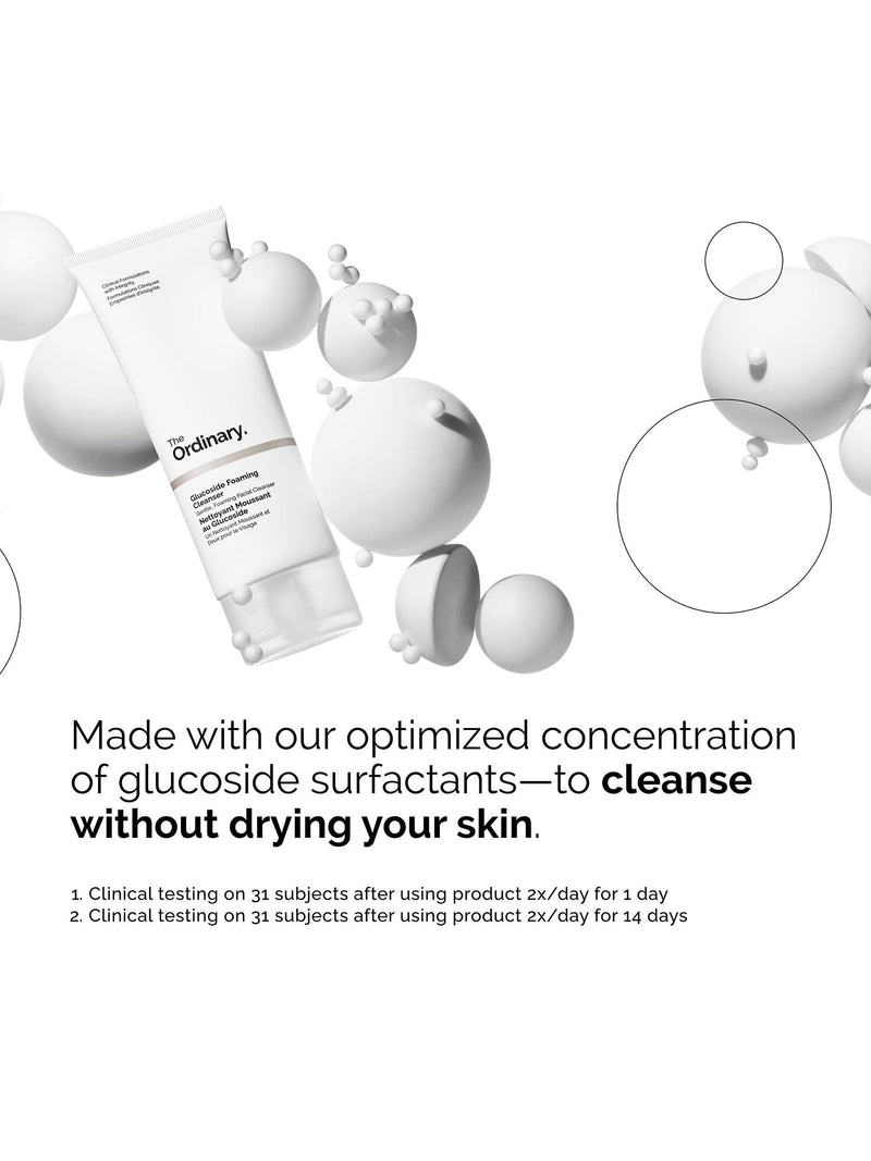 The Ordinary foaming cleanser for oily skin 150ml (British brand)