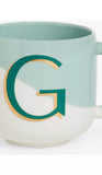John Lewis Alphabet Fine China Mug - McGrocer
