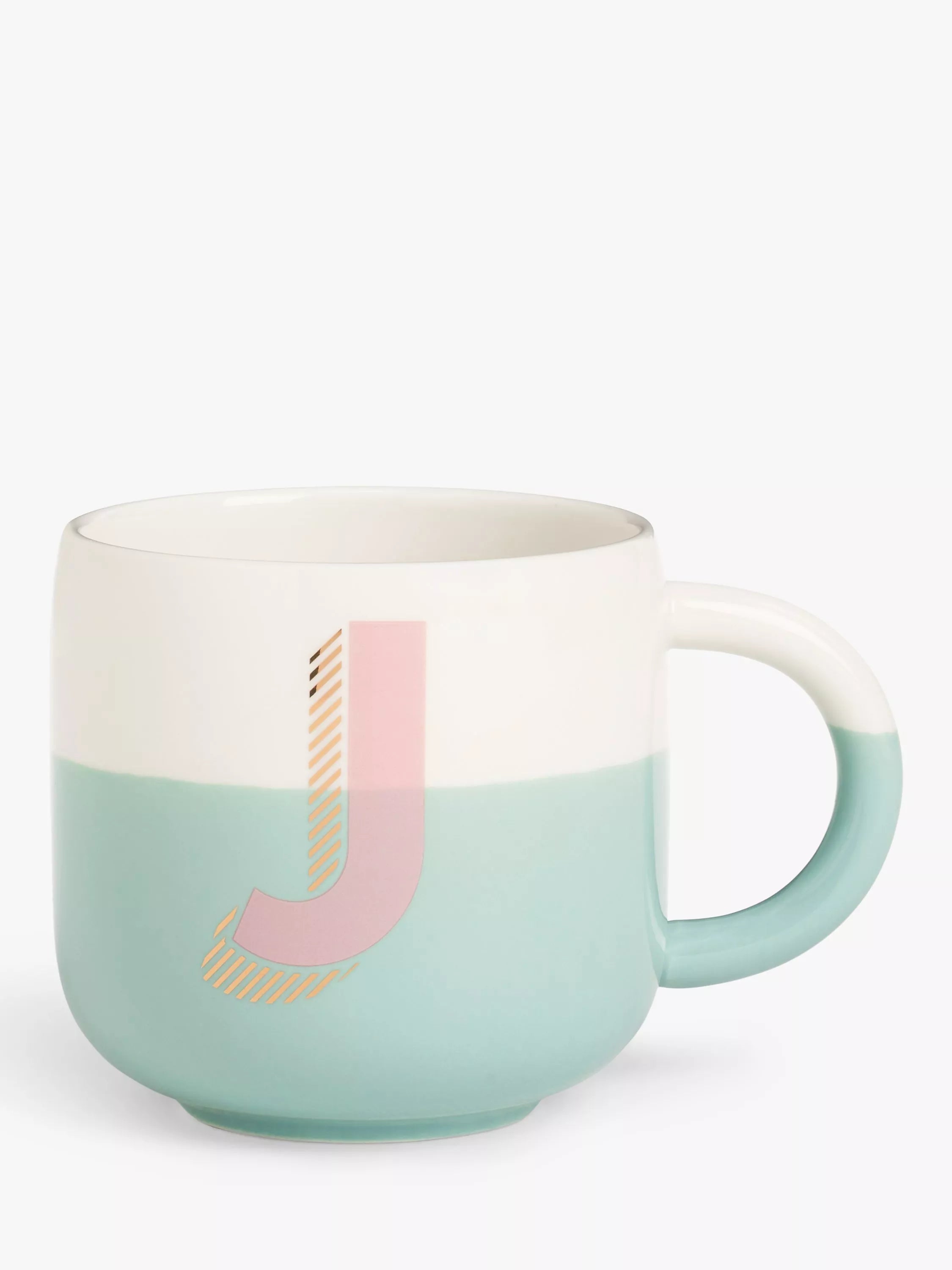 John Lewis Alphabet Fine China Mug - McGrocer