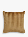 John Lewis Velvet Stripe Cushion 50x50cm, UK version