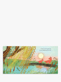 Kids' picture book about brotherly love with gold foil pages (British brand)