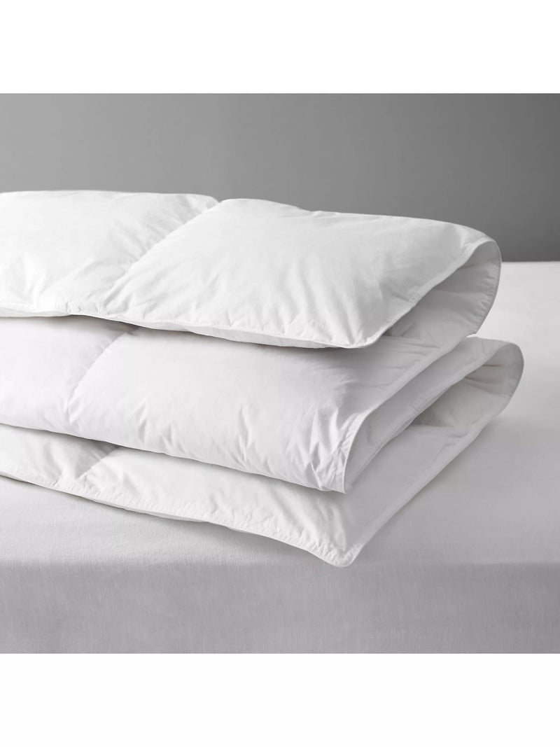 John Lewis Natural Duck Down Duvet 10.5 Tog White, UK version