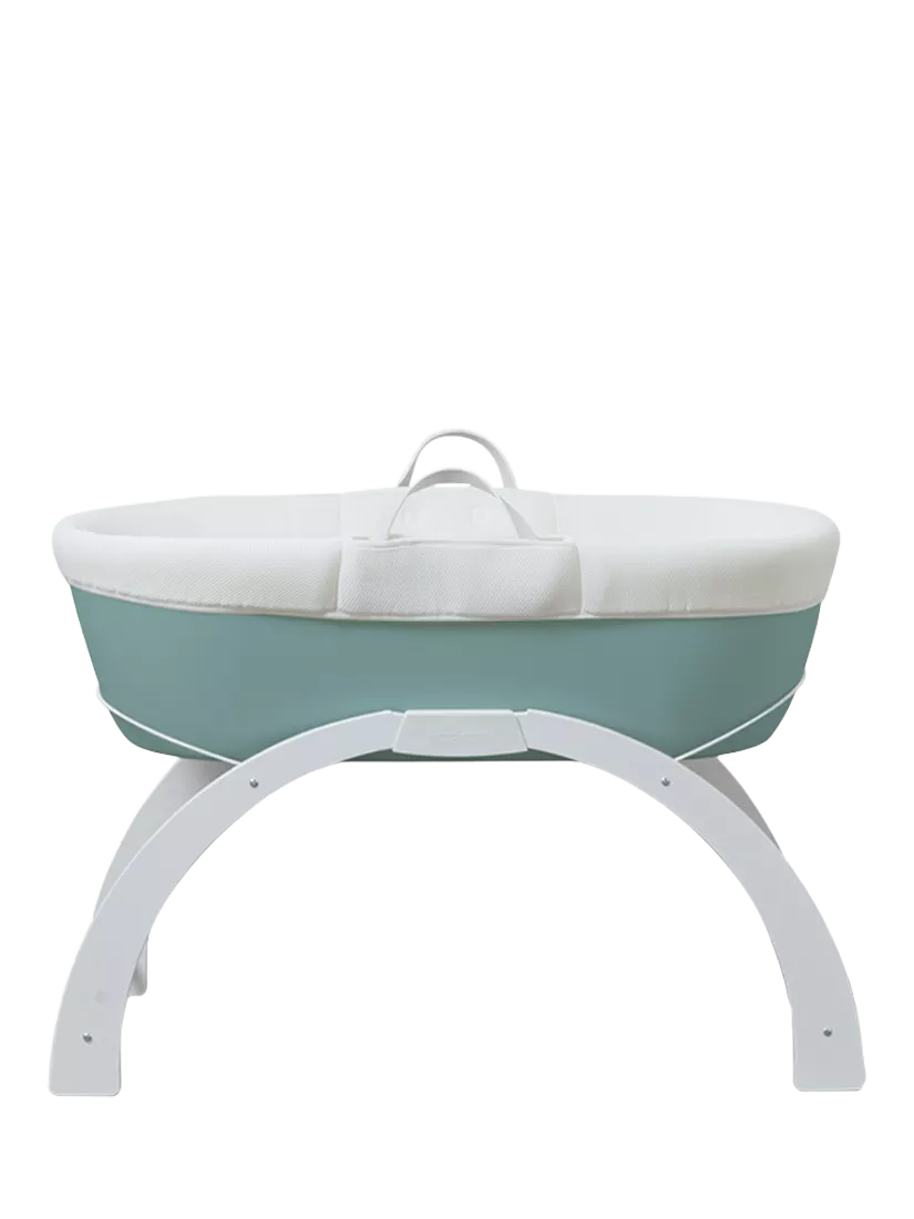 Shnuggle Dreami Moses Basket, Stand and Fitted Sheets Bundle - McGrocer