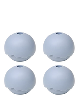 Uberstar Silicone Ice Sphere Moulds Pack of 4 Blue Ice Ball Mould