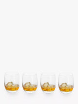 Dartington Crystal Entertain Clear Glass Tumbler Set of 4, 300ml
