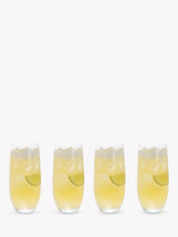 Dartington Crystal Entertain Highball Glass Clear Set of 4 350ml