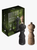 Peugeot Paris Nature Upcycled Beech Wood Salt & Pepper Mill Set, 18cm