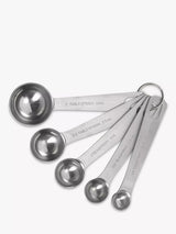 Stainless Steel Measuring Spoon Set of 5 with Nesting Design
