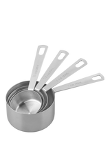 Stainless Steel Measuring Cup Set, 4-Piece with Metric and Imperial Measurements