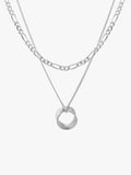 Tutti & Co Cypress Double Layer Pendant Necklace