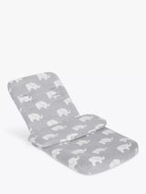 John Lewis Elephant Print Fleece Footmuff for Pushchair