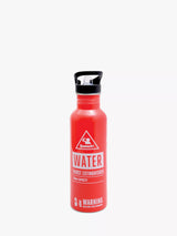 Novelty Fire Extinguisher Water Bottle with Straw Top and Handle, 750ml