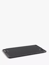 John Lewis Cast Iron Rectangular Grill Pan 46cm