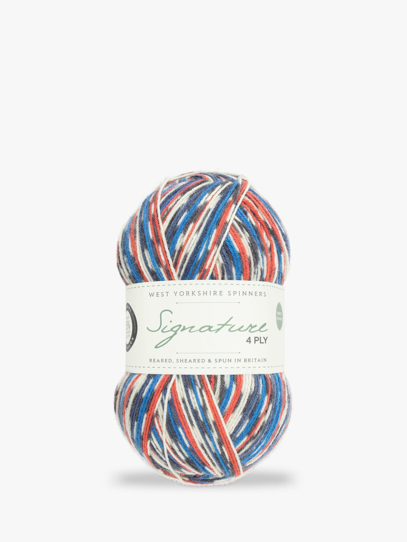 West Yorkshire Spinners Signature 4 Ply Yarn 100G - Swallow