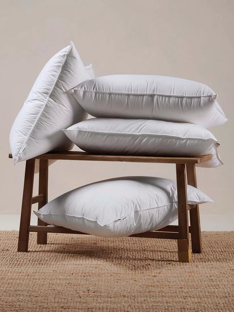 Bedfolk duck down kingsize pillow, medium - British product