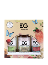 Edinburgh Gin Liquers Mini Pack with Raspberry, Rhubarb & Ginger, and Elderflower Flavours 3x 5cl