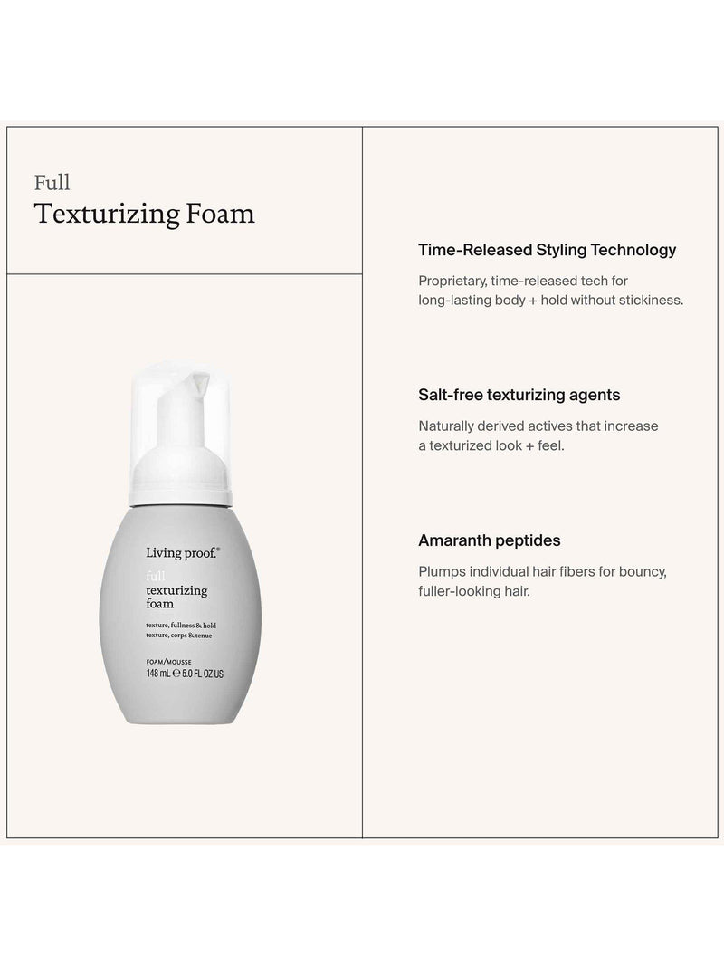Living Proof Full Texturizing Foam 148ml, UK version