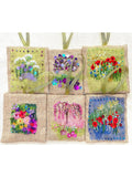 Rowandean Lavender Pockets Embroidery Kit