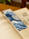 DMC The Great Wave bookmark cross stitch kit - British product