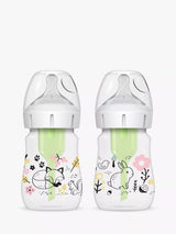 Dr Brown's Anti-Colic Options+ Woodland Baby Bottle Set Pack of 2 150ml